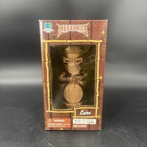 Rare New Metallica Tiki Bobble Head Lars Drummer Figure 2005 SEG Collectible HTF
